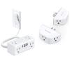 Bundle - 2 Items: TROND 20W USB C Power Strip Surge Protector 5ft & Multi Plug Outlet Extender 2 Pack view 1