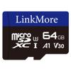 LinkMore XV13 64GB MicroSD Memory Card, MicroSDXC A1 UHS-I U3 V30 Class 10, Read Up to 95 MB/s, Write Up to 45 MB/s, SD Adapter Included view 1