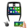 2+64GB Car Radio Stereo for Nissan Versa Sedan 2015 2016 2017 2018 2019 Replacement Dash Kit GPS Navigation,10.1" IPS Touch Screen Head Unit with Car-Play & Android Auto + AHD Camera view 1