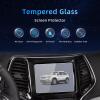 xjzshly Tempered Glass Screen Protector Foil Compatible with 2023 2022 2021 2020 2019 J*eep Cherokee 8.4 Inch Infotainment Radio Touchscreen Cover Accessories Protective Film 9H Anti-Fingerprint HD view 2
