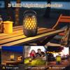 QUEQIMU Outdoor Bluetooth Speakers Waterproof Wireless Outdoor Speakers with Flame Lights, Tech Gadgets Gift for Men Dad Her, Multi-Sync up to 100 Speakers, HD Stereo Sound, IPX5 for Patio Porch Party view 3