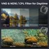 SMALLRIG Magnetic Filters Set for DJI Osmo Pocket 3, VND2-5, ND16/CPL Filter, LPF Filter and Screen Protector 4776 view 4