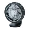 EUBUY Car Fan USB Fan for Car, 360 Rotatable Car Dashboard Fan with 3 Speeds Strong Wind Air Vent Fan with Quiet Brushless Motor Colorful Light for Car Vehicle Van Truck SUV view 1