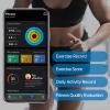 HFDJRWK Rechargeable Smart Ring Health Tracker with Sos Function, Sleep Ring, Body Movement Monitor(Black,7#) view 4