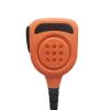 PZYPYM Radio Speaker Mic Shoulder Lapel Hand Microphone with 3.5mm Audio Jack Walkie Talkie Hands Free Mikes for Midland Two Pin GTX 1000 mxt275 lxt gmrs 75 785(Orange,IP65 Waterproof) view 4