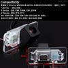 1280p Super Pro Waterproof Car Rear View Backup License Plate Light Camera Viewing Angle Night Vision for BMW X /1/3/5 Series E90 E91 E92 530I 530Li 320i 328i/X1 X3 X5 X6 M3 M1 E39 E46 E91 E88 E53 view 2
