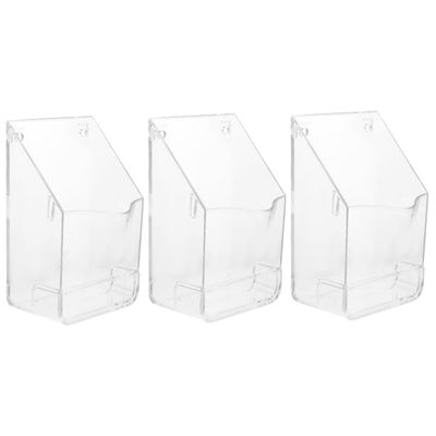 Mikikit 3pcs Multi-use Doorbell Cover Rainproof for Wired Access Control Machine