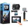 AKASO EK7000 Pro Action Camera with 64GB U3 SD Card and Waterproof Floating Hand Grip Bundle view 1