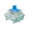 Jade Series Dual-Stage Spring Pre Lubed Switches Blue V3 Pro,3-Pin 60gf Clicky/RGB/LED Switches for Mechanical KeyboardBlue,108pcs view 1