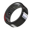 HFDJRWK Smart Ring - Sleep, Movement & Recovery & Exercise Tracking, Period & Pregnancy Insights, Temperature Monitoring, No App Subscription Required(Black,8#) view 1