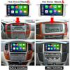10.1" Touch Screen 8Core 4+64GB Car Stereo for Toyota Land Cruiser LC 100 2002-2007 Dash Kit, Android 13 GPS Navigation Multimedia Player with Car-Play Android Auto/Rear View view 3