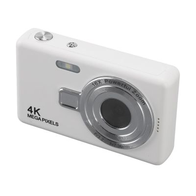 12MP 1080P Pocket Digital Camera, 16X Zoom Auto Focus Camera for Student Vloggers, 2.4in TFT Screen, Multifunctional Kids Camera with Beautification, for Holidays, Graduations