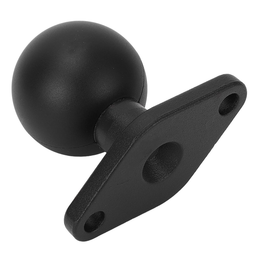 Nurnesy 1.5in Ball Mount Base, Anodized Aluminum Alloy Round Plate, Anti Slip Rubber Molded Plate, Universal Ball Mount Base for RAM Mounts, Nurnesydx7z2r5bg4