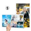 43 inch Multi-TouchScreen 1080P LCD Digital Signage Display-Automatic Playback, Intelligent Split Screen,Horizontal Vertical Screen,Timer Switch,CMS Remote Publishing, USB/WIFI/HDMI Port Player view 1