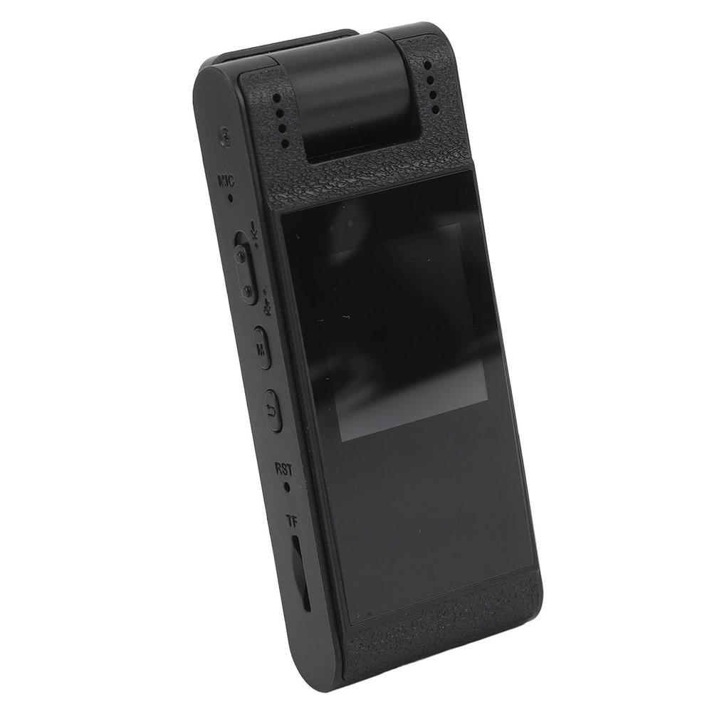 4K Body Camera, Police Body Worn Camera with 180 Rotatable Lens, Night Vision, Magnetic Back Clip Wearable Camcorder with 1.54in Screen, for Outdoor Riding,Home,Sports,Pet Records