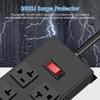 JUNNUJ Heavy Duty 20 Amp Power Strip with Surge Protection 3000J, Garage 16 Outlets Metal 12 Gauge, Desk Strips Wide Spaced, High Amp 5-15P Adapter Shop 6-20R T-Slot Industrial Outlets (16AC, 6FT) view 3