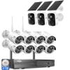 16CH 8pcs Wireless Pro Security Camera System+3pcs Solar Security Camera view 1