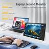 LESOWN 18" 1920x1200 Ultra Thin Portable Gaming Monitor Widescreen 100% sRGB 400Nits VESA USB-C External Display, Built-in Speakers (18" 1200P 120Hz No Touch) view 2