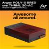 Argon Poly+5 Raspberry Pi 5 Case with Active Cooler | Pi 5 case, Pi 5 Active Cooler | Argon THRML 30mm Active Cooler (Fan and Aluminum heatsink) for Raspberry Pi 5 (BRED) | RPI 5 Hat Compatible view 2