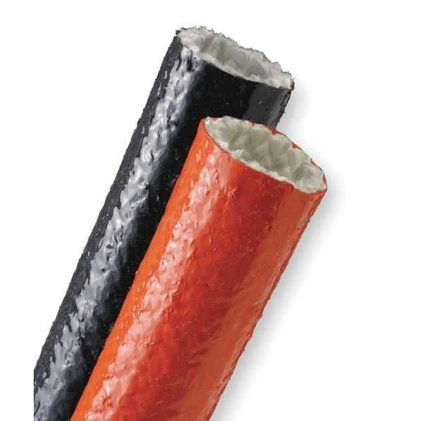Sleeving, 5/8 in Heat Resistant, Red, 50 Ft, Mfr: FIN0.63RD50-A