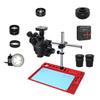 ERoomQ 3.5X-90X Simul-Focal Trinocular Stereo Zoom Microscope with 38MP HDMI USB Microscopio Digital Camera Soldering PCB Repair Tool view 1