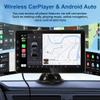 AUCOMM 7 Portable Carplay Screen for Car Supports Wireless Connection with Carplay, Android Auto and Mirror, IPS Touchscreen Dash Mount Carplay for All Vehicles view 3