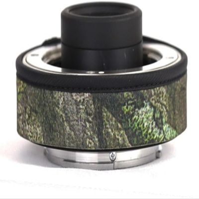 CHASING BIRDS Lens Camouflage Waterproof Coat for Nikon AFS Teleconverter 1.4X 2.0X Rainproof Lens Protective Cover (Green Leaf Camouflage, 1.4X (TC-14E III))
