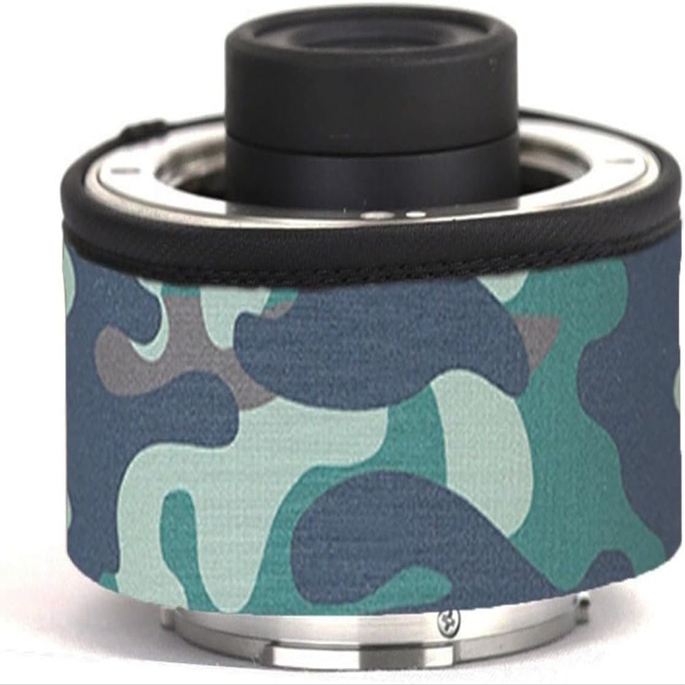 CHASING BIRDS Lens Camouflage Waterproof Coat for Nikon Z Teleconverter 1.4X 2.0X Rainproof Lens Protective Cover (Military Green Camouflage, 2.0X (TC-2.0X))