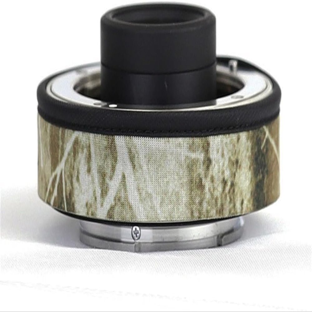 CHASING BIRDS Lens Camouflage Waterproof Coat for Canon EF Teleconverter 1.4X 2.0X Rainproof Lens Protective Cover (Yellow Tree Camouflage, EF 1.4X II & EF 2X II)
