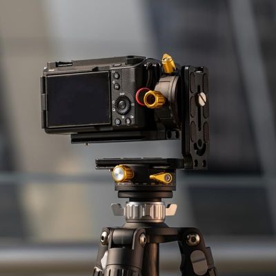 Disekerg 60MM Tripod Ball Head 720 Panoramic Metal with Arca Type Quick Release Plate, Max Load 33lb/15kg, Tripod Head for Monopod, Slider, DSLR Camera, Camcorder1/4" Screw 3/8" Thread Mount