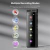 136GB Digital Voice Recorder with Playback, Innioasis R1 Full Touchscreen Voice Recorder with Bluetooth, Voice Activated Sound Audio Recorder Device with Mic (Black) view 2