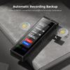 136GB Digital Voice Recorder with Playback, Innioasis R1 Full Touchscreen Voice Recorder with Bluetooth, Voice Activated Sound Audio Recorder Device with Mic (Black) view 3