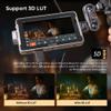 VILTROX DC-V1 Touchscreen Camera Video Monitor, 5.5 Inch 4K HDMI in/Out Video Field Monitor Kit with Sunshade Hood, Support Battery and USB-C, 3D LUT, HDR, 1920X1080DC-550 Lite Upgrade, White view 3