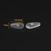 LenzProse 6 Pairs Replacement Nose Pads for Oakley OX3184 OX3232 OX3241 OX5094 OX5099 OX5100 OX5101 OX5141 OX5152, Soft Nose Pieces Guard Replacement view 2