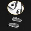 LenzProse 6 Pairs Replacement Nose Pads for Oakley OX3184 OX3232 OX3241 OX5094 OX5099 OX5100 OX5101 OX5141 OX5152, Soft Nose Pieces Guard Replacement view 3
