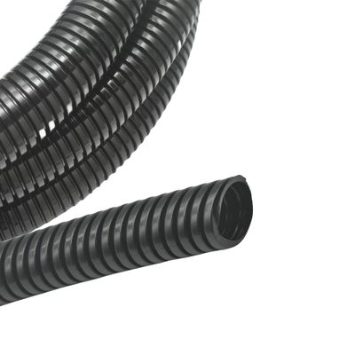 MyyYiTar 1/2in-10ft Wire Loom Conduit Protector Cable Sleeves Cover Hard Tubes for Outdoor Electrical Wire Management Organizer Kit  Black