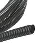MyyYiTar 1/2in-10ft Wire Loom Conduit Protector Cable Sleeves Cover Hard Tubes for Outdoor Electrical Wire Management Organizer Kit  Black view 1