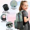 Backpack with Lunch Box Travel Backpack Animal Hummingbird Bookbag & Lunch Bag Insulated Lunchbox Waterproof Daypack Laptop Backpack Freezable Lunch Bag view 3