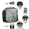 Backpack with Lunch Box Travel Backpack Animal Hummingbird Bookbag & Lunch Bag Insulated Lunchbox Waterproof Daypack Laptop Backpack Freezable Lunch Bag view 4