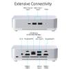 NUC 14 Pro+ NUC14RVSU5 Mini Desktop Computer/Mini PC/HTPC 14th Gen. Intel Core Ultra 5,Intel Arc Graphics,Barebone System,NO RAM,SSD,OS view 2