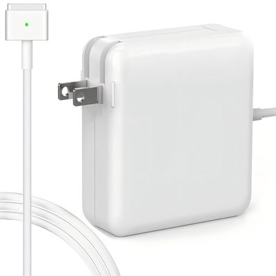 45W MacBook Pro Charger, Replacement AC 45W 2 T-Tip Connector Power Adapter,Laptop Charger Compatible with MacBook Pro 17/15/13 Inch and MacBook Air 15/13 Inch (2012-2017)