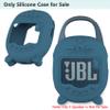 XEGIMOR Silicone Cover Case Compatible with JBL Clip 5 Ultra Portable Bluetooth Speaker, Soft Skin Sleeve for JBL Clip 5 Speaker Accessories(Only Case) (Blue) view 2