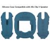 XEGIMOR Silicone Cover Case Compatible with JBL Clip 5 Ultra Portable Bluetooth Speaker, Soft Skin Sleeve for JBL Clip 5 Speaker Accessories(Only Case) (Blue) view 3