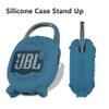 XEGIMOR Silicone Cover Case Compatible with JBL Clip 5 Ultra Portable Bluetooth Speaker, Soft Skin Sleeve for JBL Clip 5 Speaker Accessories(Only Case) (Blue) view 4
