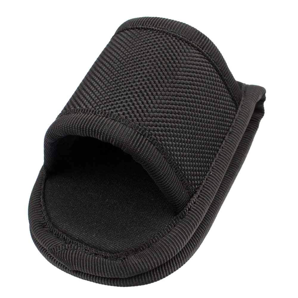 Montesy Open Cell Compact Light Holder PU Leather Duty Belt Nylon Weave Flashlight Duty Belt Accessories