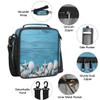 Backpack with Lunch Box Travel Backpack Wooden Seashell Starfish Bookbag & Lunch Bag Insulated Lunchbox Waterproof Daypack Laptop Backpack Freezable Lunch Bag view 4