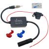 Universal 12V Car cBooster Stereo FM AM Signal Amplifier, Power Supply DIN Plug Connector Adapter for Car Vehicle Stereo, Audio, Radio, Media, Head Unit Receiver. view 1