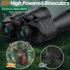 Aurosports 20x70 Binoculars for Adults High Powered, BAK4 Prism & FMC Lens for HD Viewing, Bright 70mm Large Objective Lens for Bird Watching Backyard, Stargazing, Hunting, Travel and Hiking view 2
