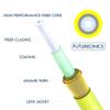Futureonics Singlemode LC to LC Fiber Optic Patch Cable 15M (Single Pack) 9/125 LC/UPC to LC/UPC Duplex 2.0mm OFNR Fiber Patch Cord - Fiber Jumper Cable for Networking - Yellow - 15 Meter view 3