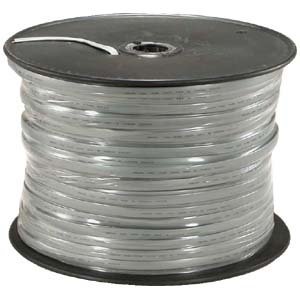 Futureonics (5 Pack) 1000Ft UL 8 Conductor Silver Satin Modular Cable Reel 26AWG - 1000 Feet